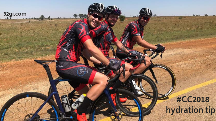 Staying hydrated at the 947 Cycle Challenge